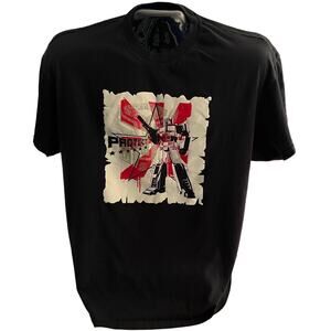 Transformers Optimus Prime Protect T-Shirt XL Black 2009 Hasbro Graphic Tee